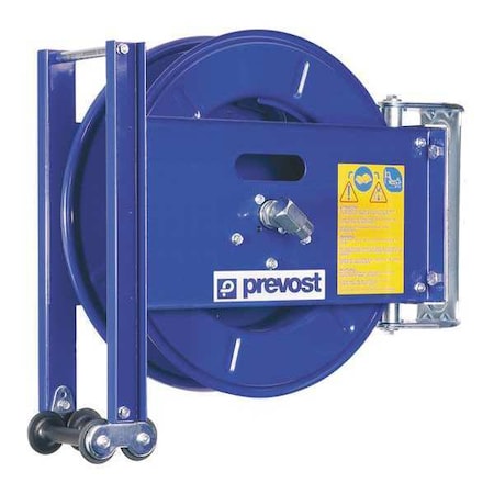 Open High Pressure Hose Reel 400 bar by USA Prevost Pneumatic Spring Return Hose Reels