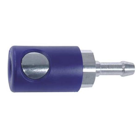 Industrial Coupler 1/4" Hose Barb by USA Prevost Pneumatic Hose Quick Connect Fittings