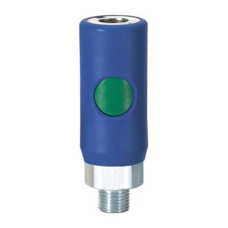 High Flow Coupler 3/8" MNPT by USA Prevost Pneumatic Hose Quick Connect Fittings
