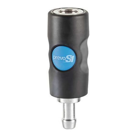 Industrial Safety Coupler 1/2" Barb Type ISI 081813 by USA Prevost Pneumatic Hose Quick Connect Fittings