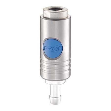 Industrial Safety Coupler 3/4" Barb by USA Prevost Pneumatic Hose Quick Connect Fittings