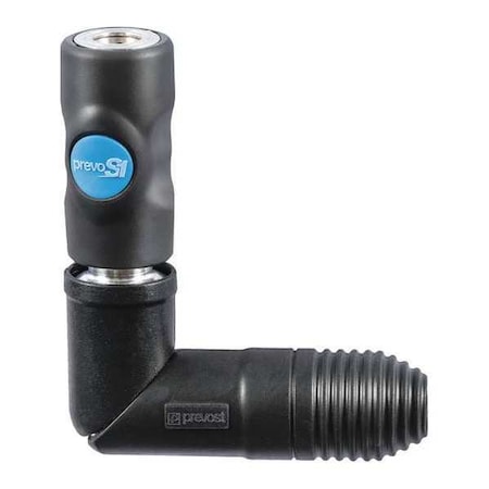 Threaded Swivel Coupler 3/8" FNPT by USA Prevost Pneumatic Hose Quick Connect Fittings
