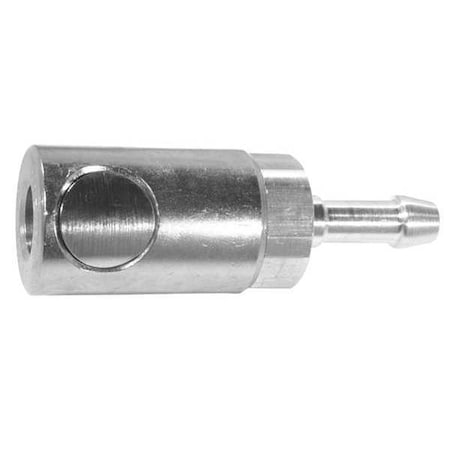 Industrial Metal Coupler 1/4" Barb by USA Prevost Pneumatic Hose Quick Connect Fittings