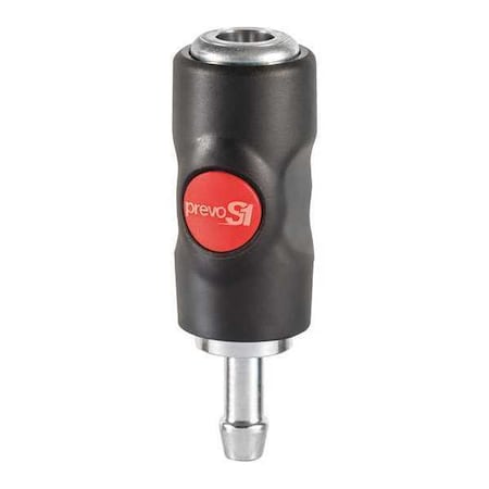 TruFlate Safety Coupler 3/8" Barb by USA Prevost Pneumatic Hose Quick Connect Fittings