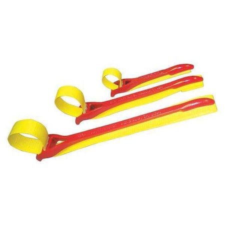 Strap Wrench 24" 2 12" Pipe by USA Wheeler Rex Strap Wrenches