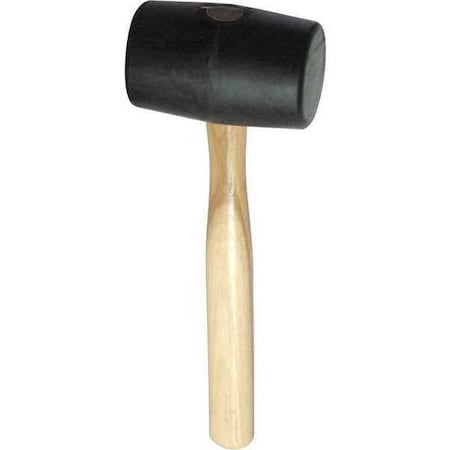 Mallet Rubber 32 oz. Black by USA Keysco Mallets