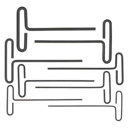 Loop Hex T Handle 6" 3/32 1/4in 8 pcs. by USA Bondhus Hex Key Sets