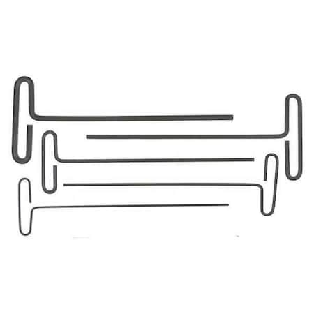 Loop Hex T Handle 9" 2.5 6mm 5 pcs. by USA Bondhus Hex Key Sets