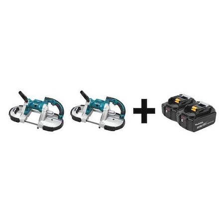 Cordless Band Saw Kit 18V 4.0Ah Type XBP02Z BL1840B 2 by USA Makita Cordless Power Band Saws