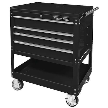 Tool Cart 32" Black by USA Extreme Tools Rolling & Combination Cabinets & Carts