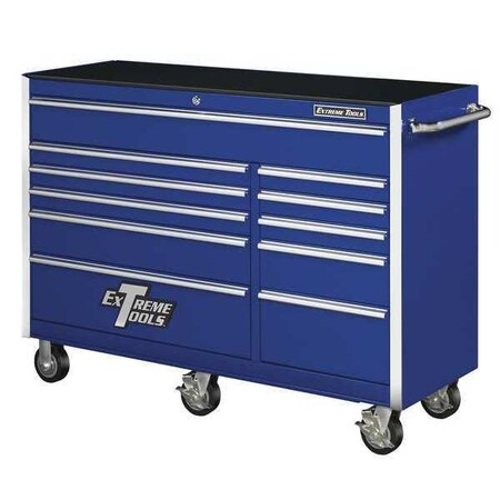Roller Cabinet 56" 11 Drawer Blue by USA Extreme Tools Chest & Side Cabinets
