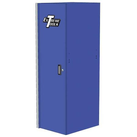 Side Locker 19" 3 Drawer 2 Shelf Blue by USA Extreme Tools Chest & Side Cabinets