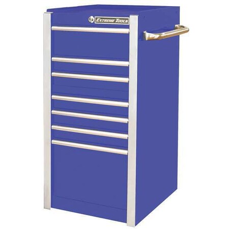 Side Box 19" 7 Drawer Blue by USA Extreme Tools Chest & Side Cabinets