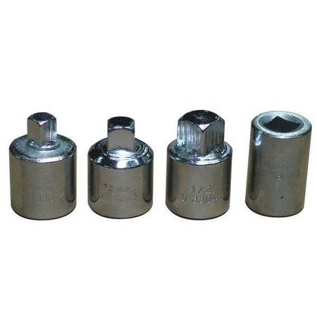 Drain Plug Socket Set 1/2" Drive 4 pcs. by USA V 8 Socket Sets