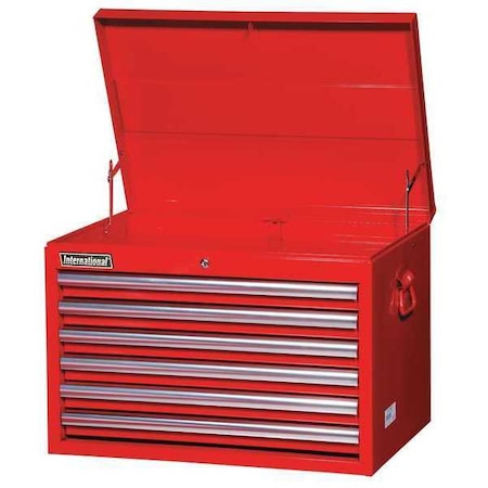 Value Series Chest Tall 27" Red by USA International Tool Box Tool Chest & Side Cabinets