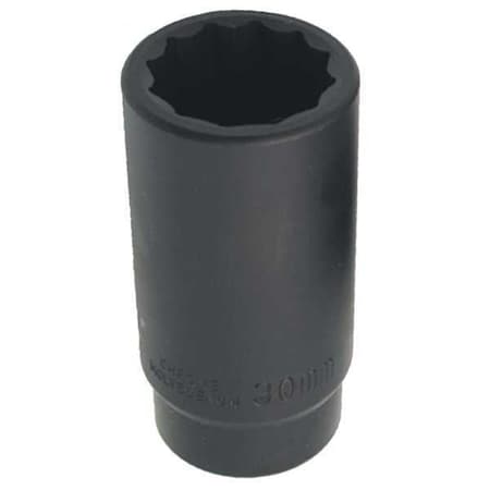 Axle Nut Socket 30mm x 12 Point by USA CTA Nut Setters & Bit Holders