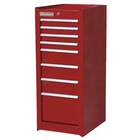 Tall Side Box 37" 8 Drawer by USA International Tool Box Tool Chest & Side Cabinets