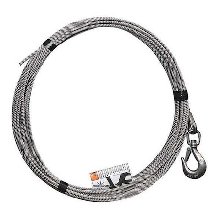 Cable Assembly SS 3/16" x 90 ft. by USA Oz Lifting Heat Gun Parts