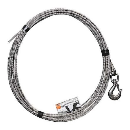 Cable Assembly SS 1/4" x 45 ft. by USA Oz Lifting Heat Gun Parts