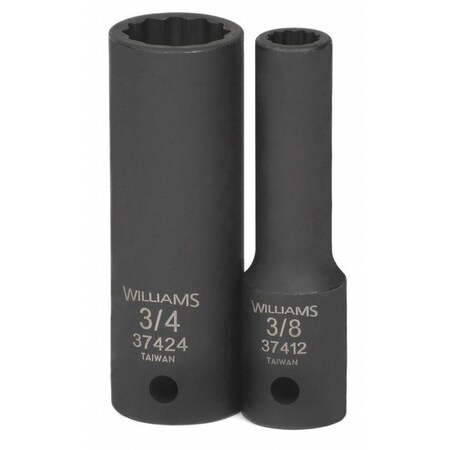 Deep Impact Socket 1/2" D 1 7/16 12Pt by USA Williams Sockets