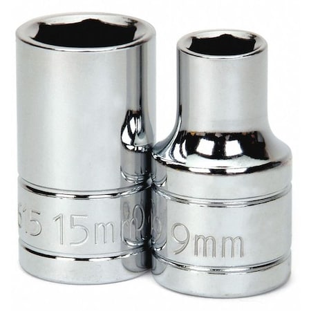 Standard Socket 1/2" D 6Pt 32mm by USA Williams Sockets