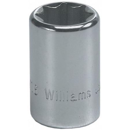 Socket 1/4" D 8Pt 3/8 by USA Williams Sockets