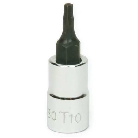 Torx Bit Socket 1/4" D T25 Min. Qty 10 by USA Williams Sockets