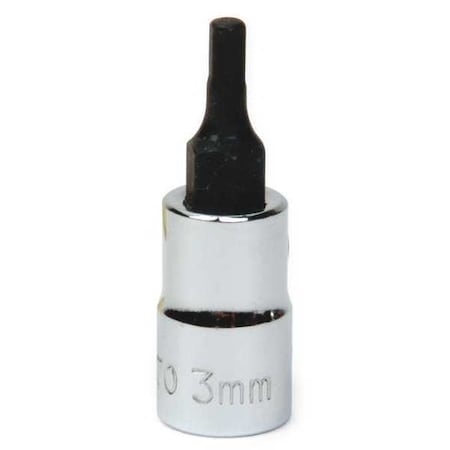 Hex Bit Socket 1/4" D 5mm Min. Qty 10 by USA Williams Sockets