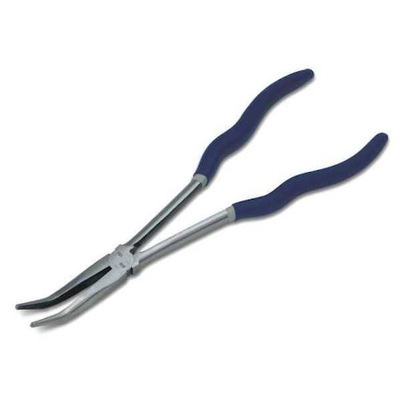 Needle Nose Plier 11" 45 deg.ree Bent by USA Williams Solid Joint Pliers