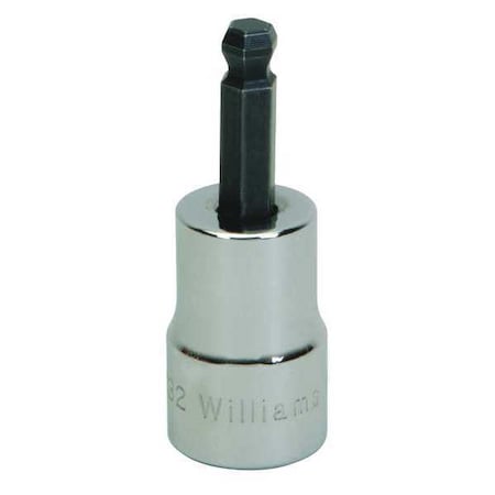 Ball Hex Bit Socket 3/8" D 3/16 by USA Williams Sockets