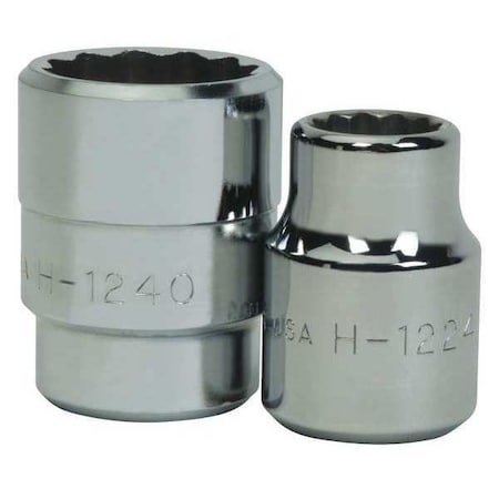 Standard Socket 3/4"D 12Pt 2 3/16 by USA Williams Sockets