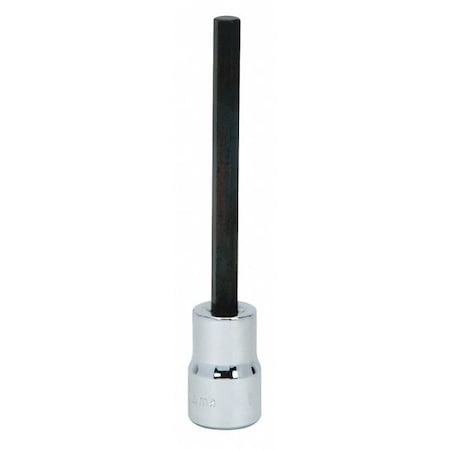Hex Bit Socket 3/8" D Long 10mm by USA Williams Sockets