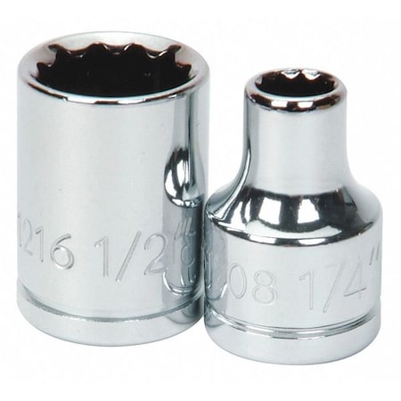 Standard Socket 3/8"D 12Pt 11/16" Min. Qty 100 by USA Williams Sockets