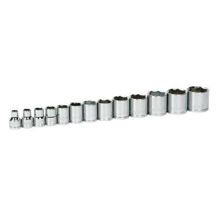 Standard Socket Set 3/8"D 6Pt 13pcs. by USA Williams Sockets