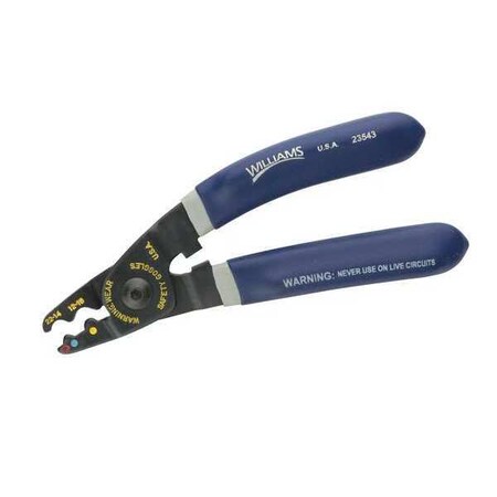 Mini Crimper 5 1/2" Min. Qty 6 by USA Williams Cable & Wire Cutters