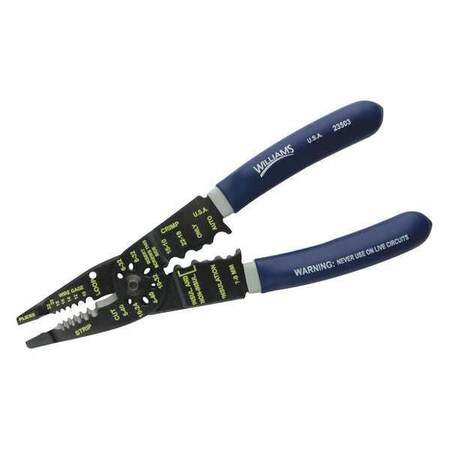 Front End Strip Cut/Crimper Min. Qty 6 by USA Williams Wire Strippers Crimpers Cable Slitters