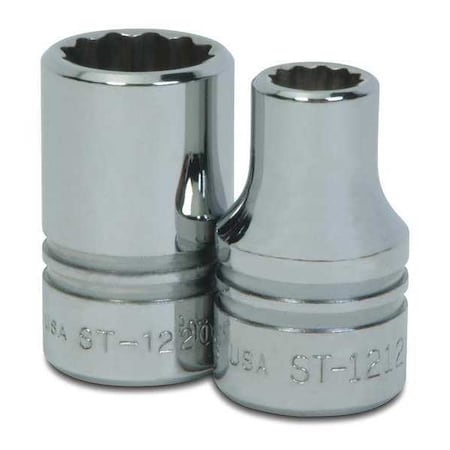 Standard Socket 1/2"D 12Pt 7/8 by USA Williams Sockets