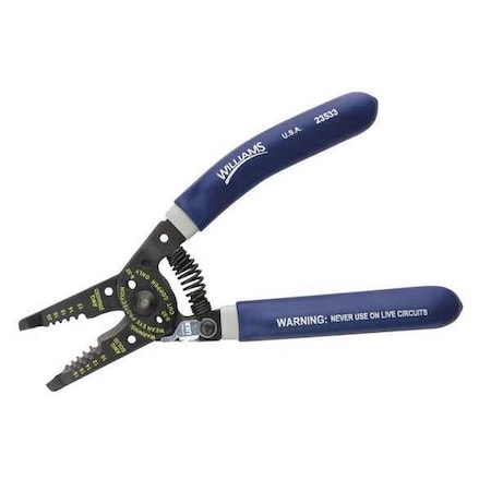 Super Stripper 20 30 Min. Qty 6 by USA Williams Wire Strippers Crimpers Cable Slitters