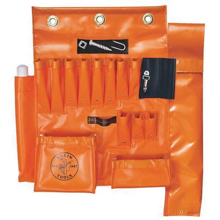 Aerial Apron with Hot Stick Pocket by USA Klein Tool & Work Belts Aprons & Suspenders