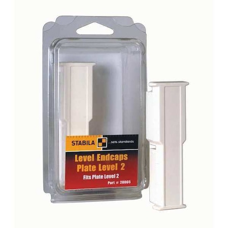 Plate Level II Endcaps 2 pcs. by USA Stabila Box I Beam & Torpedo Levels