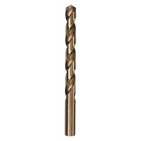 Drill Bit Cobalt 25/64" PK5 by USA Artu Jobber Length Drill Bits