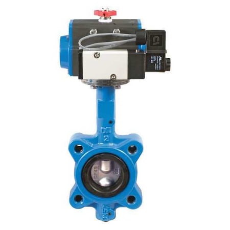 Pneumatic Doubl Acting Butterfly NSF 10 Type DAN501S C1 10 by USA Bonomi Pneumatic Flow Control Valves