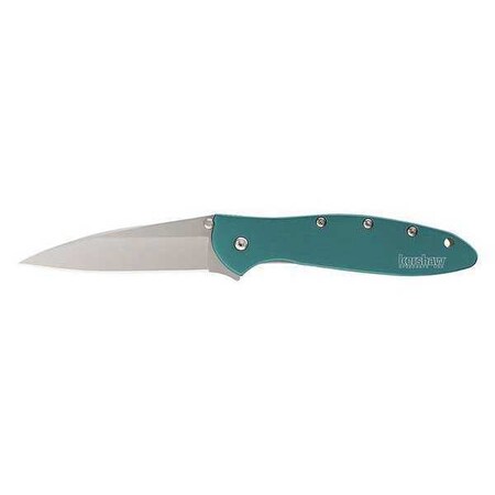 Leek Knife Teal by USA Kershaw Folding Knives