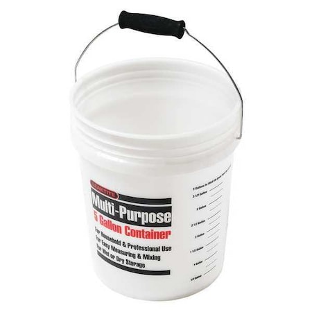 Natural Bucket Multi Mix 5 gal. by USA Midwest Rake Asphalt Tools
