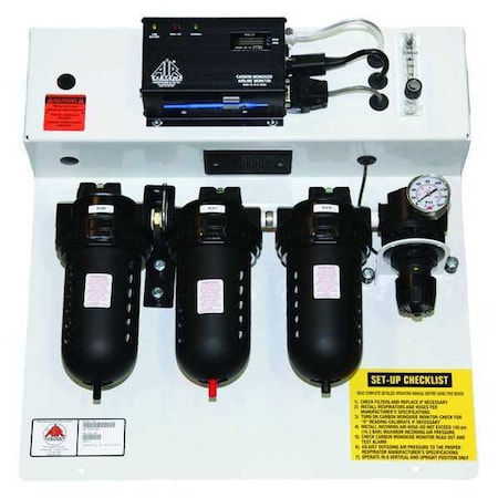Air Filtration Panel Mounted Grade-D Model B100COPMIS by Air Systems in US