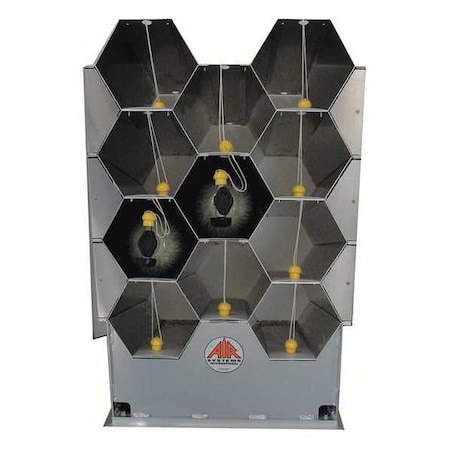 SCBA Rack Aluminum 11 Cylinder by Air Systems in US