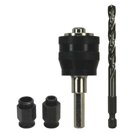 Arbor SDS Plus Pilot HSS 2 Adapter Nut by USA Diablo Hole Saw Accessories