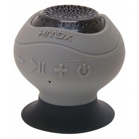Neutron Wireless Suction Speaker Grey by USA HMDX Audio Speakers