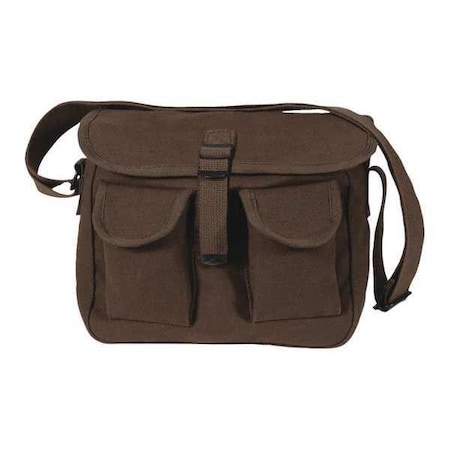 Canvas Ammo Shoulder Bag Brown by USA Rothco Soft Sided Tool Storage Products