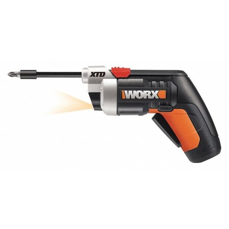 Screwdriver Extended Reach 4V Li Ion by USA Worx Cordless Power Screwdrivers